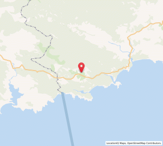 Map of Chaslands, Otago
