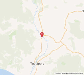 Map of Clifden, Southland