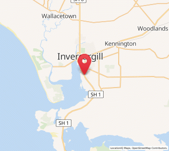 Map of Clifton, Southland