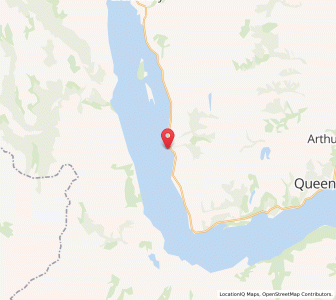 Map of Creighton, Otago