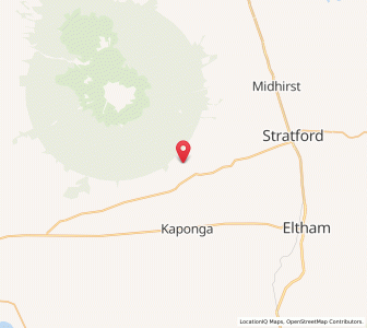 Map of Dawson Gate, Taranaki