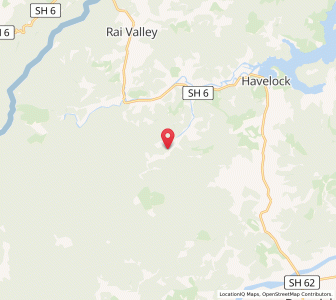 Map of Deep Creek, Marlborough