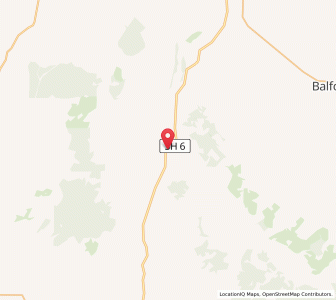 Map of Dipton, Southland