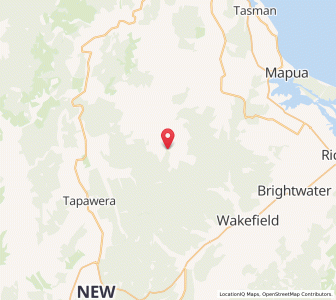 Map of Dovedale, Tasman