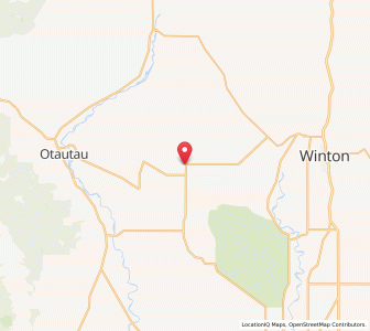 Map of Drummond, Southland