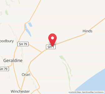 Map of Ealing, Canterbury