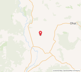 Map of Eastern Bush, Southland