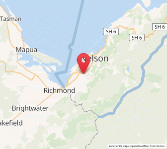 Map of Enner Glynn, Nelson