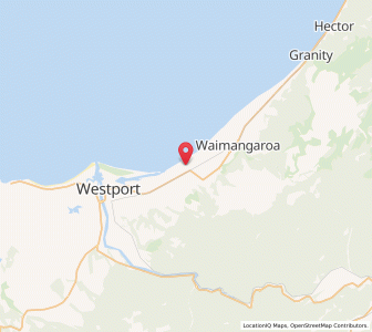 Map of Fairdown, West Coast
