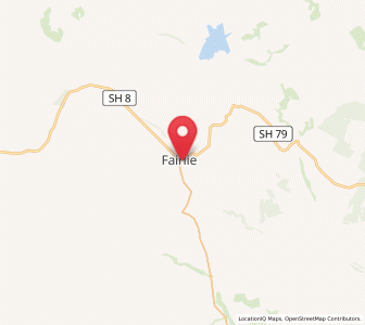 Map of Fairlie, Canterbury