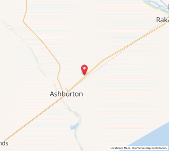 Map of Fairton, Canterbury