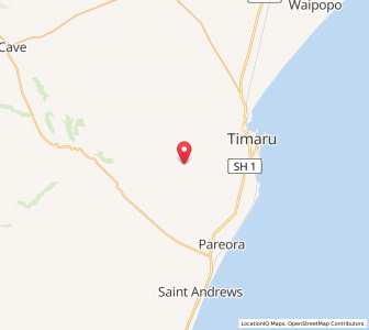 Map of Fairview, Canterbury