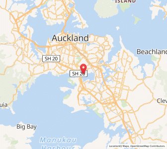 Map of Favona, Auckland