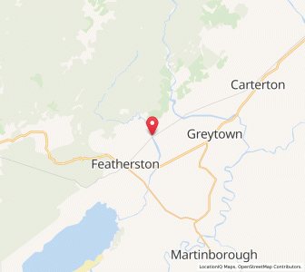 Map of Fernside, Wellington