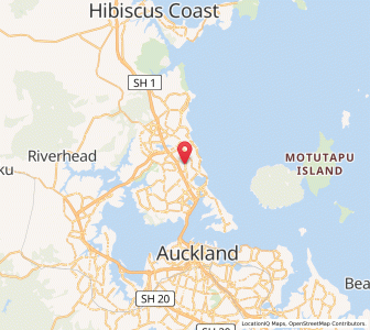 Map of Forrest Hill, Auckland