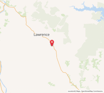 Map of Forsyth, Otago