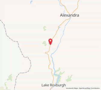 Map of Fruitlands, Otago