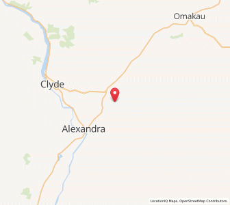 Map of Galloway, Otago
