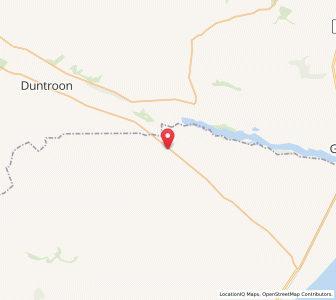 Map of Georgetown, Otago