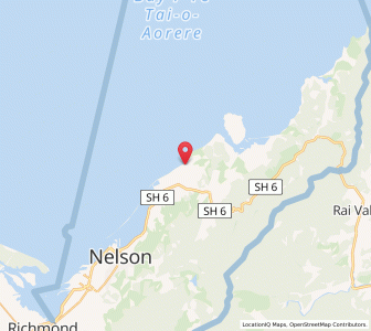 Map of Glenduan, Nelson