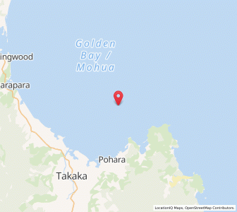 Map of Golden Bay, Tasman