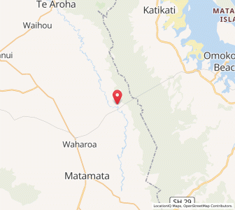 Map of Gordon, Waikato