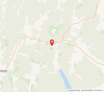 Map of Gowanbridge, Tasman