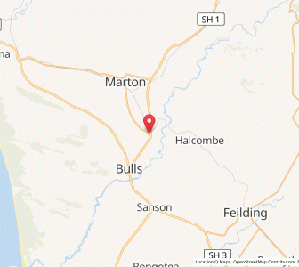 Map of Greatford, Manawatu-Wanganui