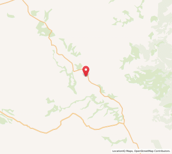 Map of Green Valley, Otago