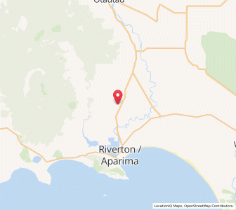 Map of Gummies Bush, Southland