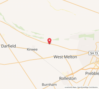Map of Halkett, Canterbury