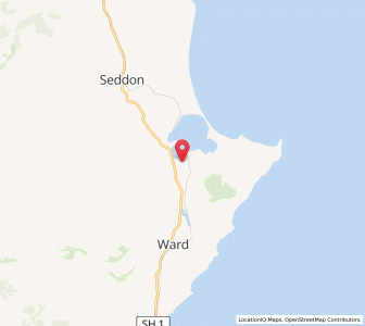 Map of Hauwai, Marlborough