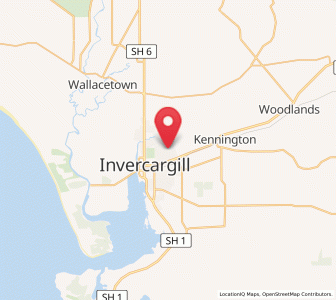 Map of Hawthorndale, Southland