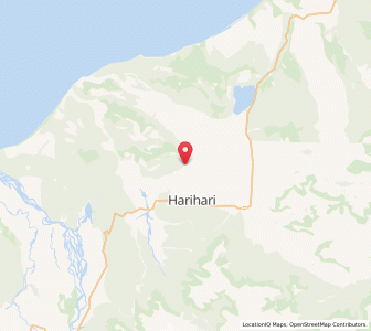 Map of Herepo, West Coast