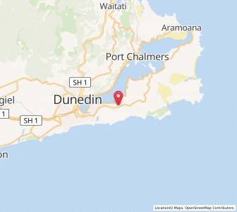 Map of Highcliffe, Otago