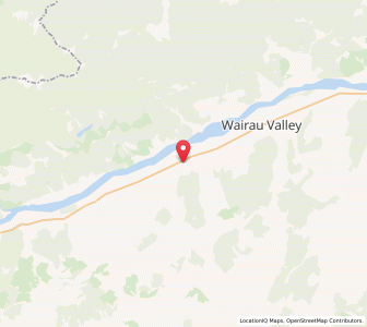 Map of Hillersden, Marlborough