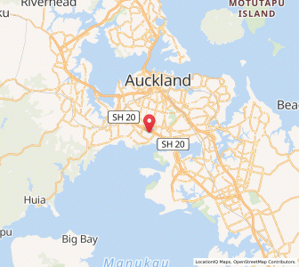 Map of Hillsborough, Taranaki