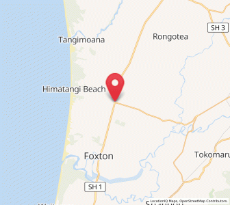 Map of Himatangi, Manawatu-Wanganui