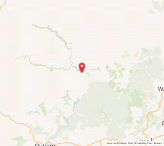 Map of Hindon Railway, Otago