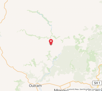 Map of Hindon, Otago