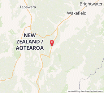 Map of Hiwipango, Tasman