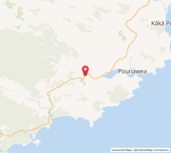 Map of Houipapa, Otago