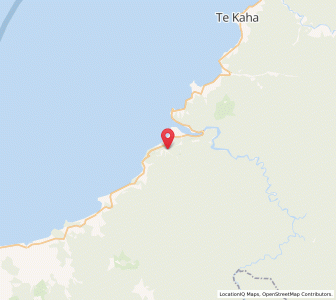 Map of Houpoto, Bay of Plenty