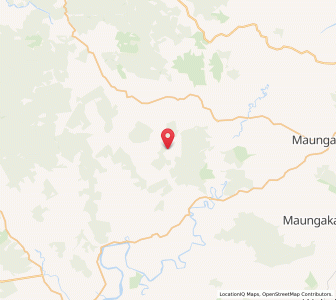 Map of Houto, Northland