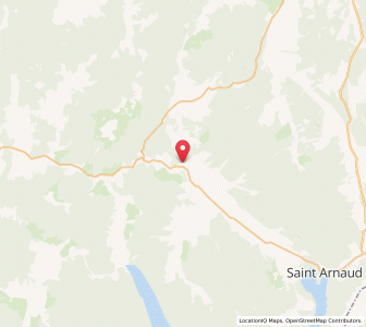 Map of Howard Junction, Tasman
