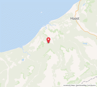 Map of Huhuka, West Coast