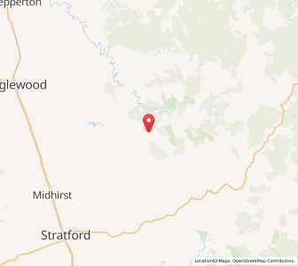 Map of Huiroa, Taranaki