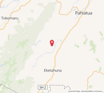 Map of Hukanui, Manawatu-Wanganui