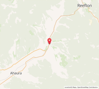 Map of Hukarere, West Coast