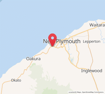 Map of Hurdon, Taranaki